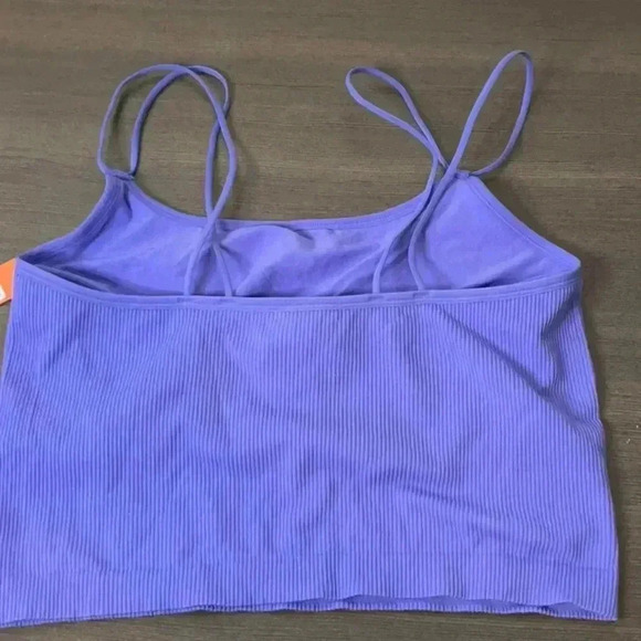 Colsie Women’s Purple Ribbed Seamlesss Brami Size 1X - Picture 9 of 10